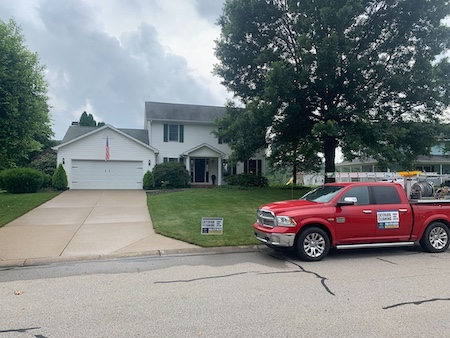 How Driveway Pressure Washing Protects Your Concrete Through Ohio Winters