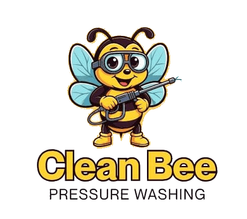 Clean Bee Pressure Washing Logo - Navigation