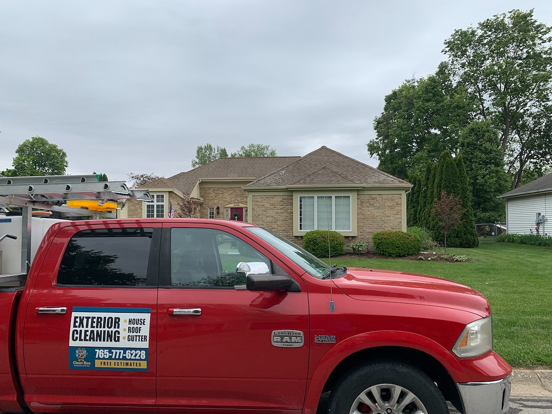 Professional Roof Washing Service in Richmond, Indiana | Clean Bee Pressure Washing